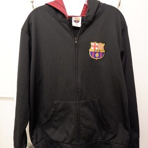 FC Barcelona "BARCA" Zip-Up Hoodie